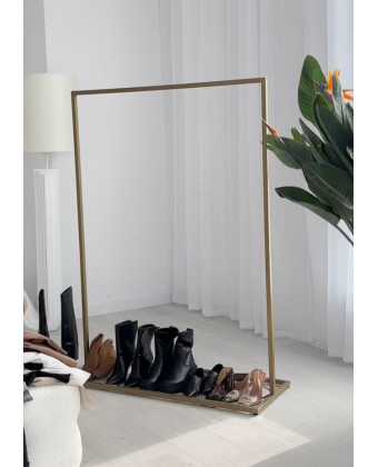 gold display hanger