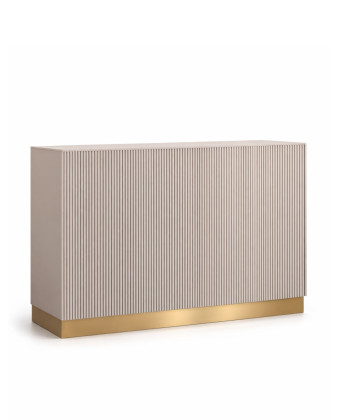 Premium Reception Desk in Cashmere Color
