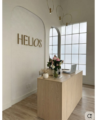 Reception desk for a beauty salon Reception desk for a beauty salon
