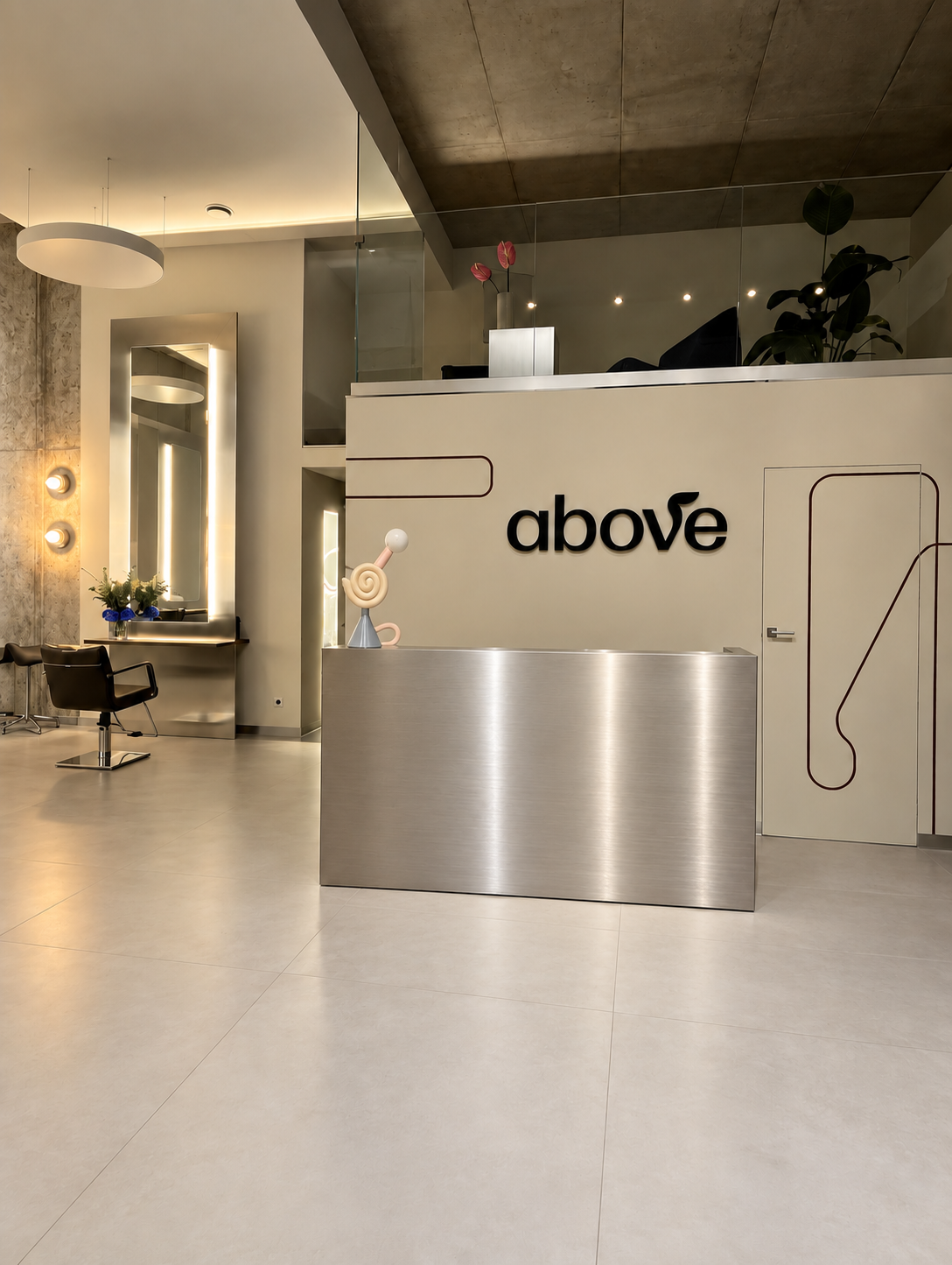 STEEL – moderne, maßgefertigte Rezeption aus Edelstahl | Boeva STEEL – moderne, maßgefertigte Rezeption aus Edelstahl | Boeva