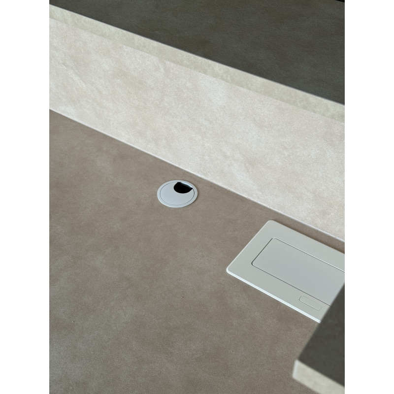 CABLE GROMMET – cable grommet for desks and reception counters | Boeva CABLE GROMMET – cable grommet for desks and reception counters | Boeva