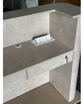 Built-in Socket for Boeva Reception Desks | USB & USB-C Built-in Socket for Boeva Reception Desks | USB & USB-C