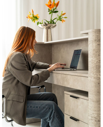 Desk and Reception Counter Storage Bin, 30 × 40 × 60 cm | BOEVA Desk and Reception Counter Storage Bin, 30 × 40 × 60 cm | BOEVA