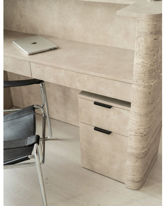 Aufbewahrungsbox für Schreibtisch und Rezeption 30 × 40 × 60 cm | BOEVA