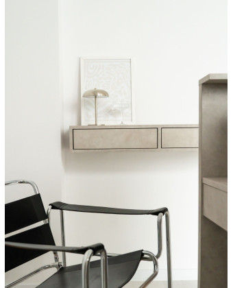 CLOUD Wall-Mounted Console with Drawers – Vanity | BOEVA