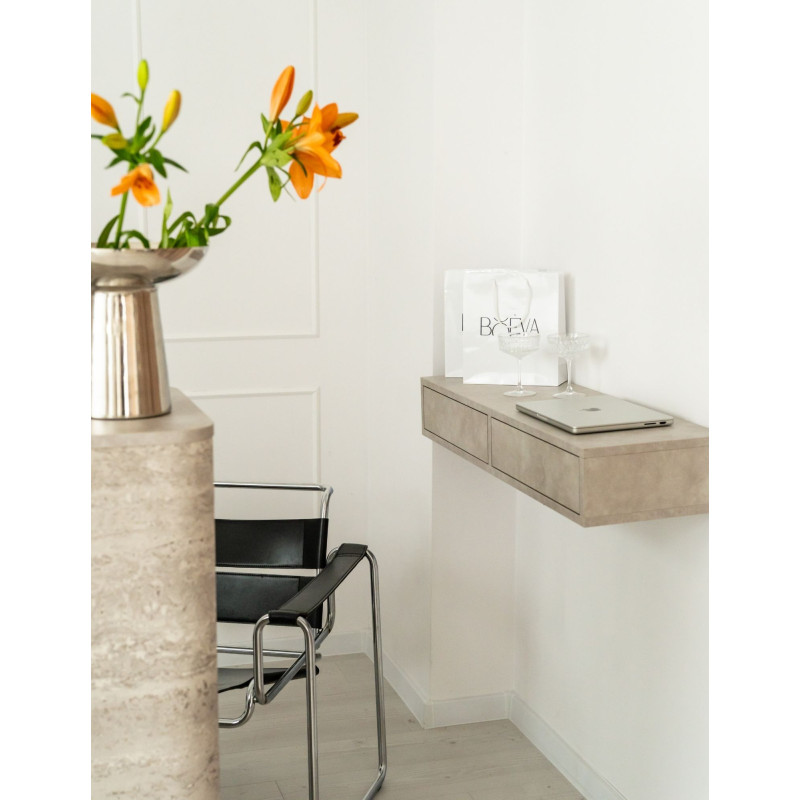 CLOUD Wall-Mounted Console with Drawers – Vanity | BOEVA